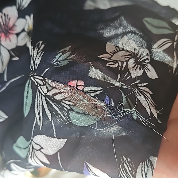 🌞Summer Dress Vince Camuto, Flutter Sleeve Size 12 - Picture 5 of 5